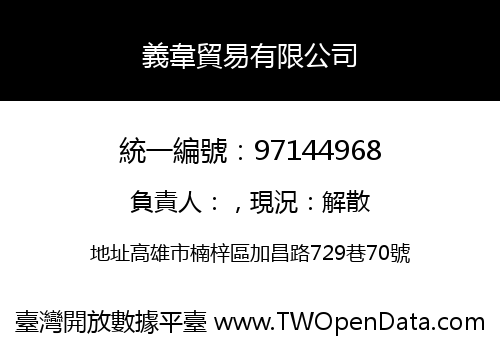 義韋貿易有限公司