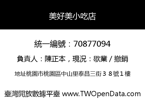 美好美小吃店