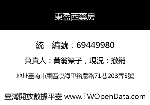東盈西藥房