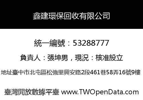 鑫建環保回收有限公司