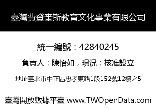 臺灣費登奎斯教育文化事業有限公司