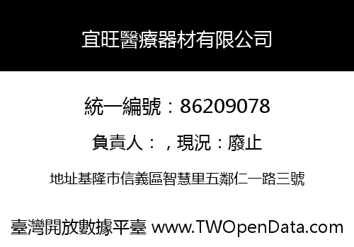 宜旺醫療器材有限公司