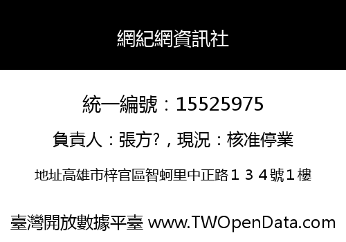 網紀網資訊社
