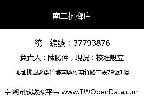 南二檳榔店
