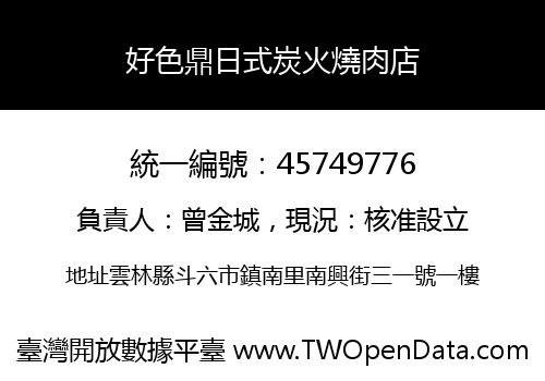 好色鼎日式炭火燒肉店
