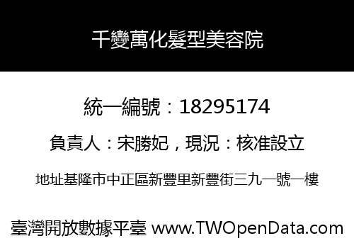 千變萬化髮型美容院