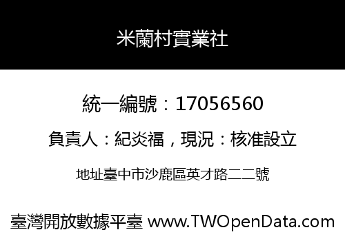 米蘭村實業社