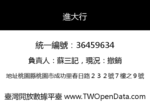 進大行
