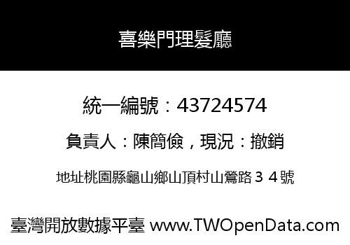 喜樂門理髮廳