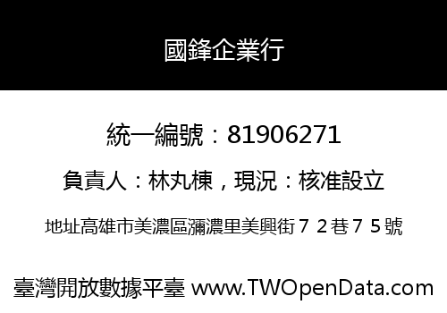 國鋒企業行