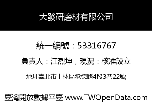 大發研磨材有限公司