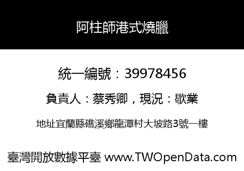 阿柱師港式燒臘