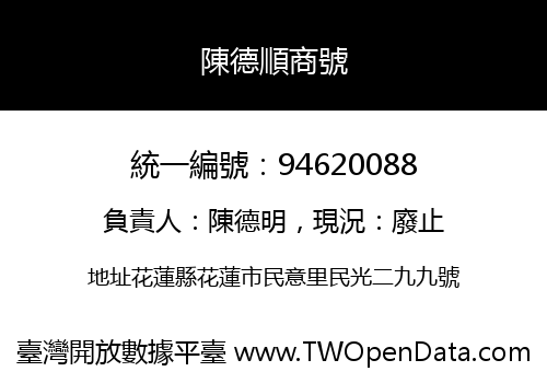 陳德順商號