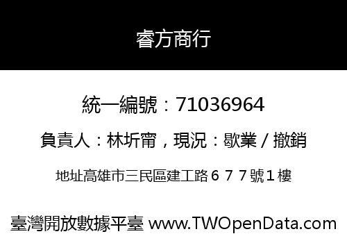 睿方商行