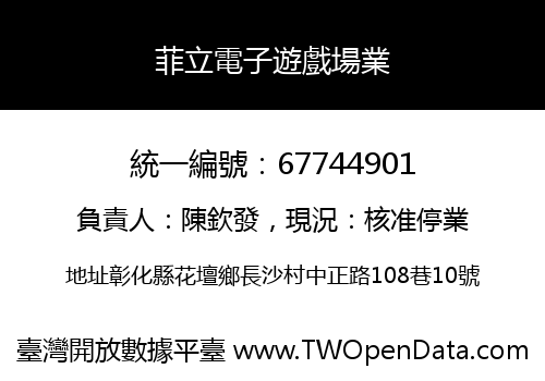 菲立電子遊戲場業