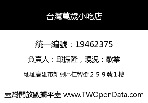 台灣萬歲小吃店