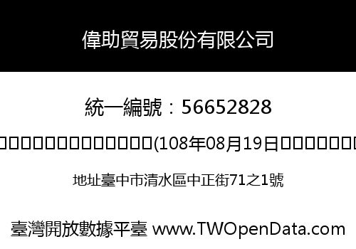 偉助貿易股份有限公司