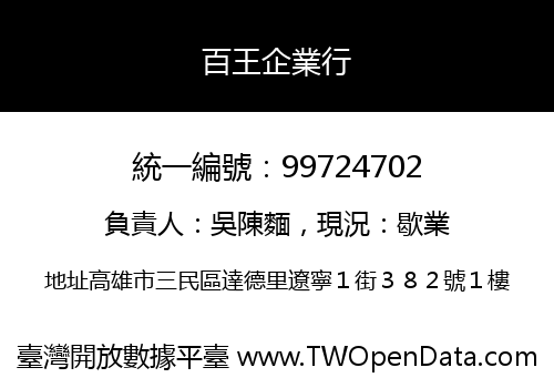 百王企業行