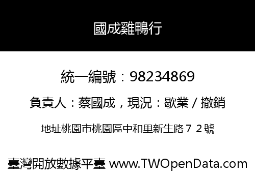 國成雞鴨行