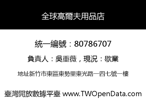 全球高爾夫用品店