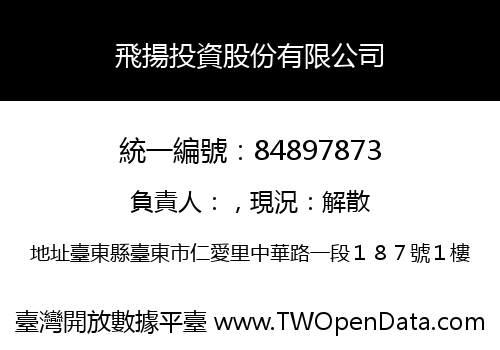 飛揚投資股份有限公司