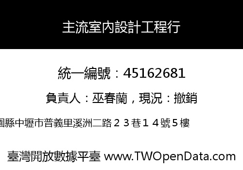 主流室內設計工程行
