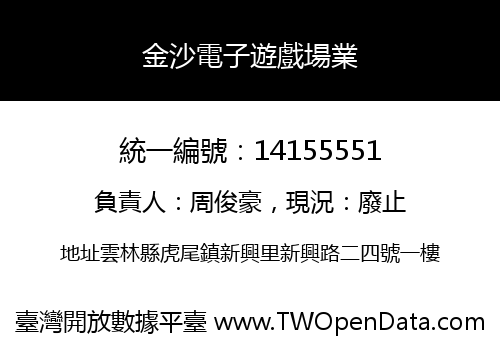 金沙電子遊戲場業