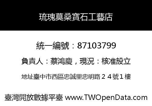 琉瑰莫桑寶石工藝店