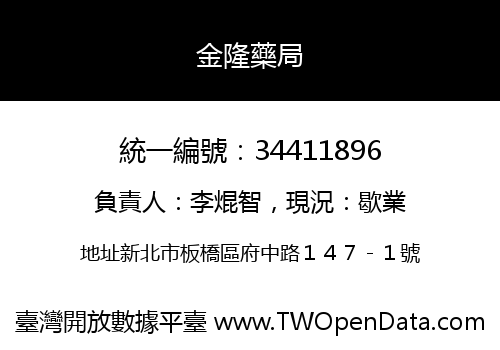 金隆藥局