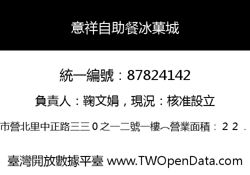 意祥自助餐冰菓城