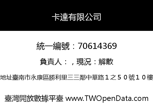 卡達有限公司