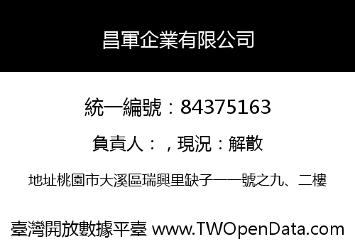 昌軍企業有限公司