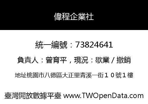 偉程企業社