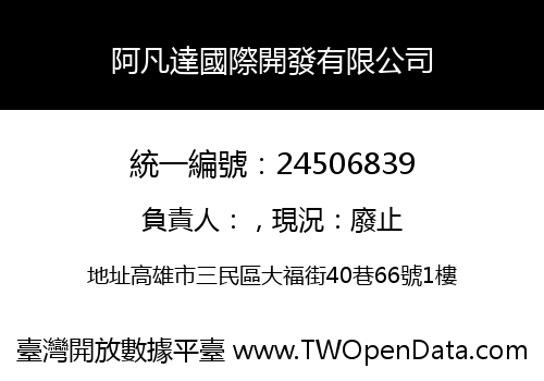 阿凡達國際開發有限公司