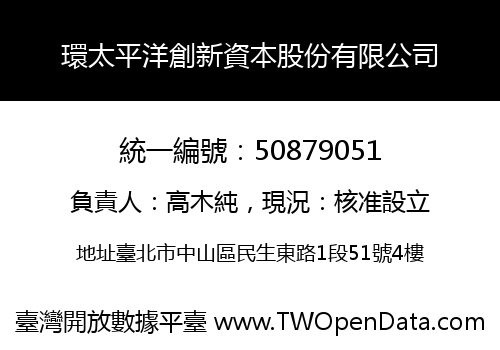 環太平洋創新資本股份有限公司