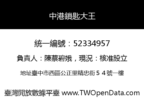 中港鎖匙大王