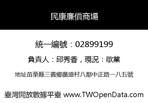 民康廉價商場