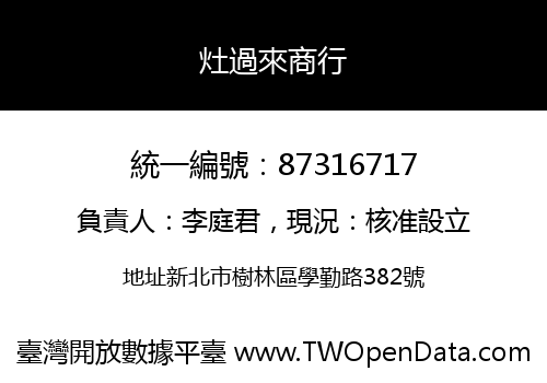 灶過來商行