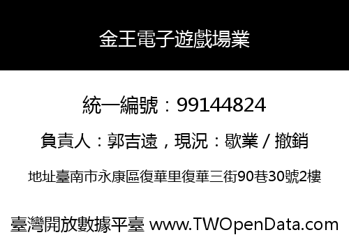 金王電子遊戲場業