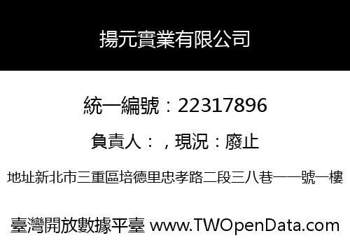 揚元實業有限公司