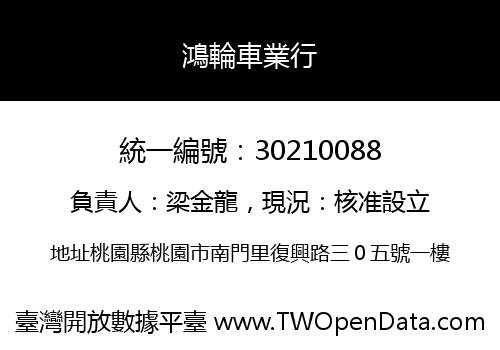 鴻輪車業行