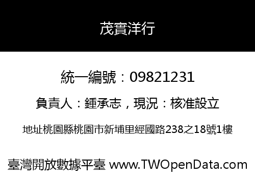 茂實洋行