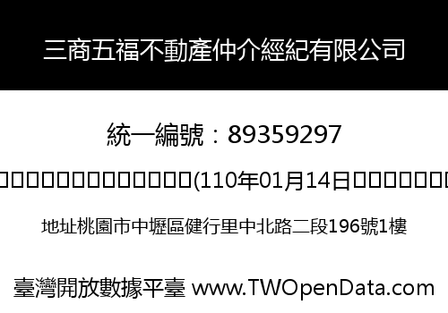 三商五福不動產仲介經紀有限公司