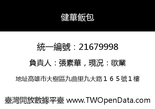 健華飯包