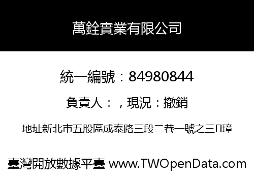 萬銓實業有限公司