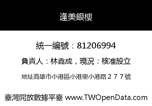 逢美銀樓