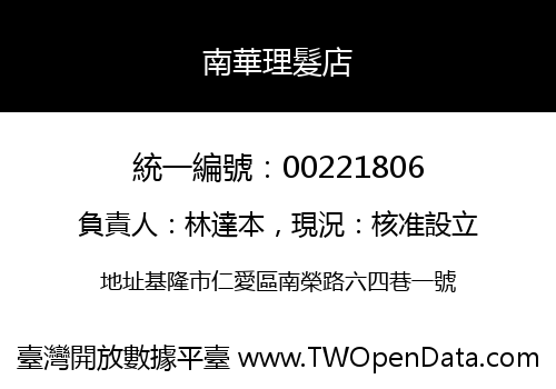 南華理髮店