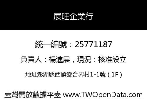 展旺企業行