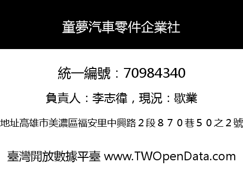 童夢汽車零件企業社