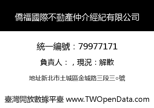 僑福國際不動產仲介經紀有限公司